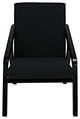 Lamar Chair, Charcoal Black
