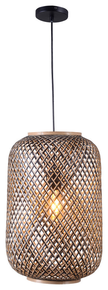 Kenroy 93742RAT 1-Light Pendant, Walker