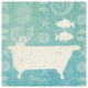 "Pacific Bath I" Digital Paper Print by Studio Mousseau, 38"x38"