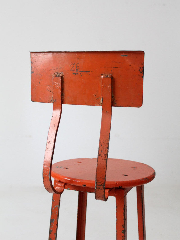 Consigned, Vintage Industrial Stool