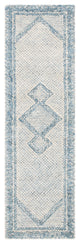 Safavieh Couture Abstract Collection, ABT345 Rug, Ivory/Blue, 2'3"x6'