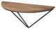 2-Piece Farmhouse Metal/Wooden Wall Shelves