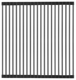 Noah Plus Stainless Steel Removable Roll Mat, Gunmetal