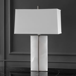 Safavieh Couture Natalee Marble Table Lamp, Black/White