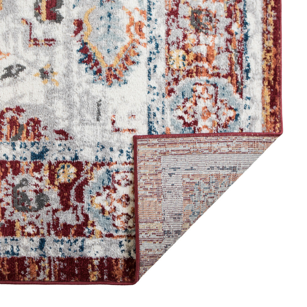 Alexandria Xyryl Power-Loomed Polypropylene Area Rug, Brown, 2'x3'