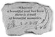 "Wherever a Beautiful Soul" Garden Stone