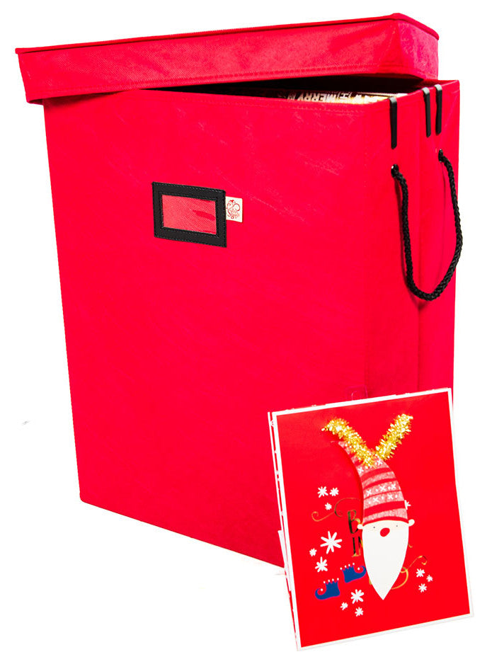 Gift Bag Organizer and Tissue Paper Storage Box