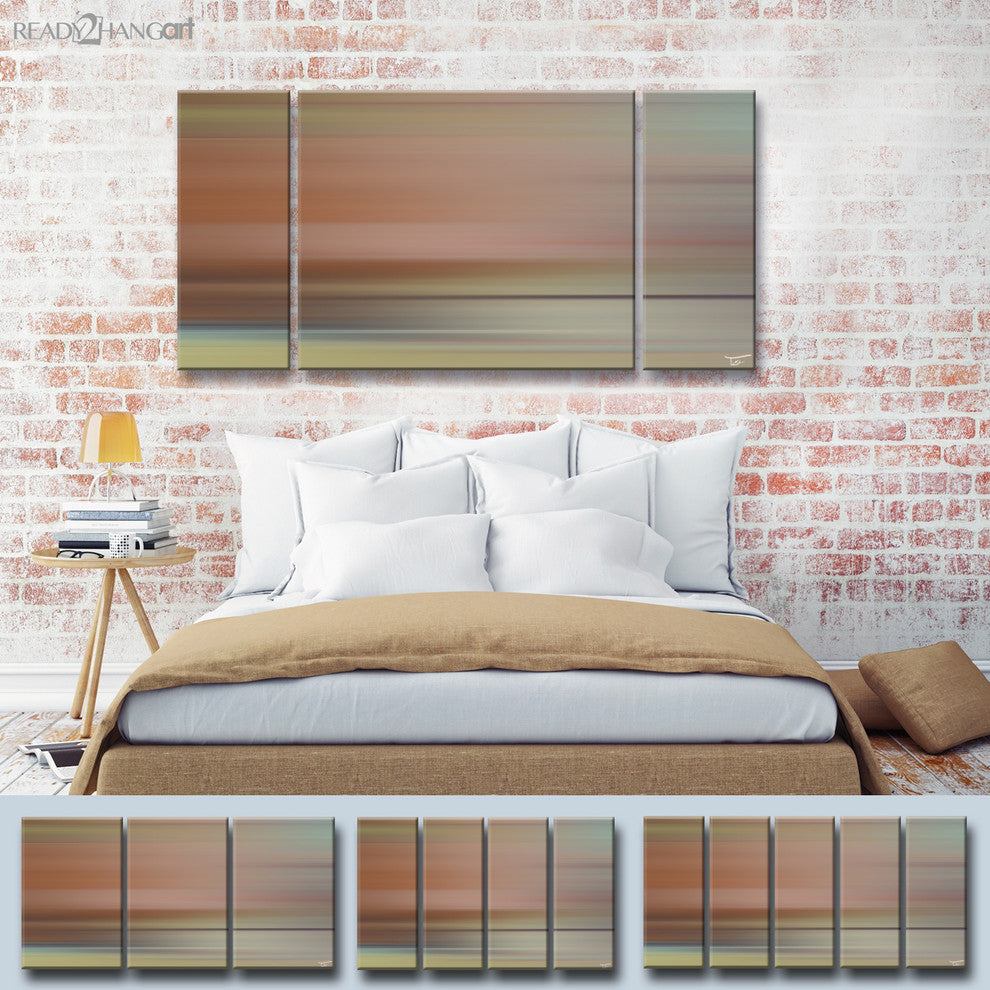 Ready2Hangart  'Blur Stripes Liii' By Tristan Scott Canvas Art Set, 5 Panels