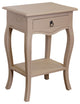Paris - Side Table  -Solid Mindy Wood -  Natural Wood