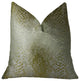 Venetian Gold Handmade Luxury Pillow, 18"x18"