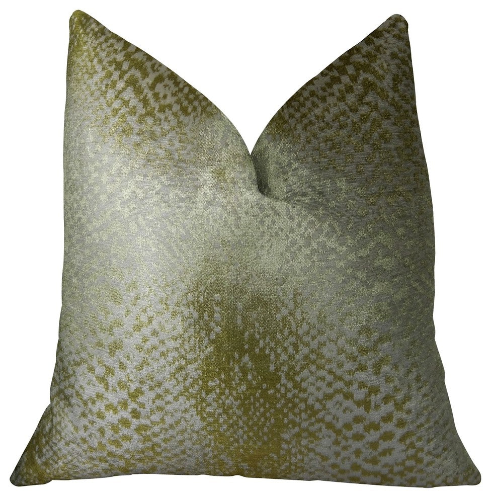 Venetian Gold Handmade Luxury Pillow, 18"x18"