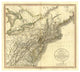 "New York, Vermont, New Hampshire, 1806" Print by John Cary, 38"x34"