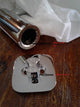 Jenny Polished Chrome Toilet Paper Holder Without Lid