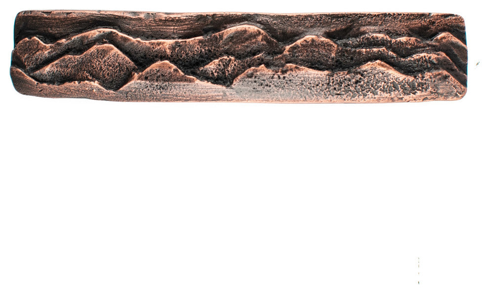 Mountains Pewter Cabinet Pull Hawk Hill Hardware, Copper