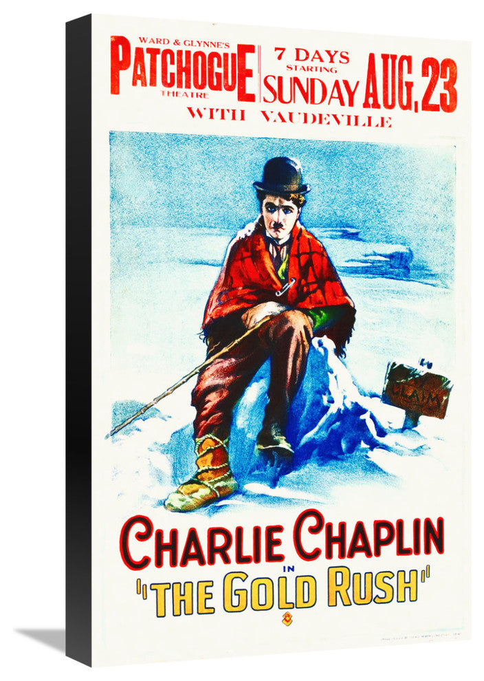 Charlie Chaplin, The Gold Rush, 1925, 14x22