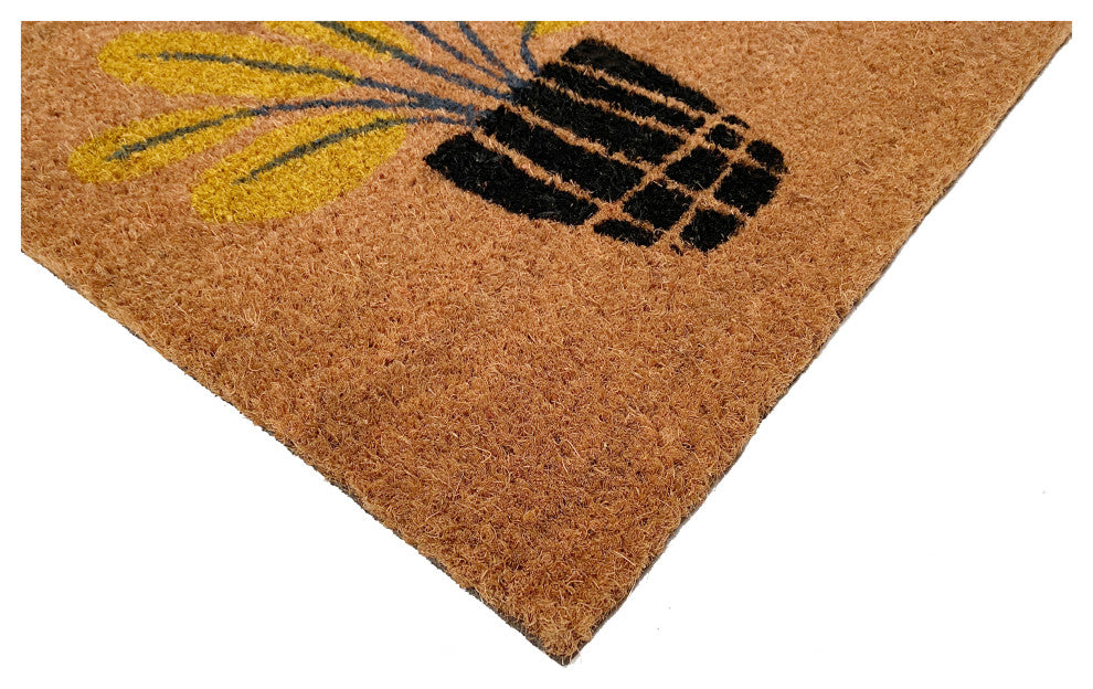 Calloway Mills Yellow Bouquet Doormat