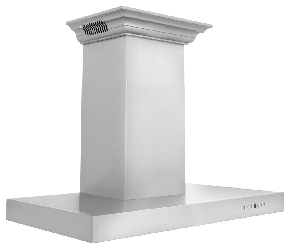 ZLINE 30" Ducted Vent Wall Mount Range Hood With Built-in CrownSound
