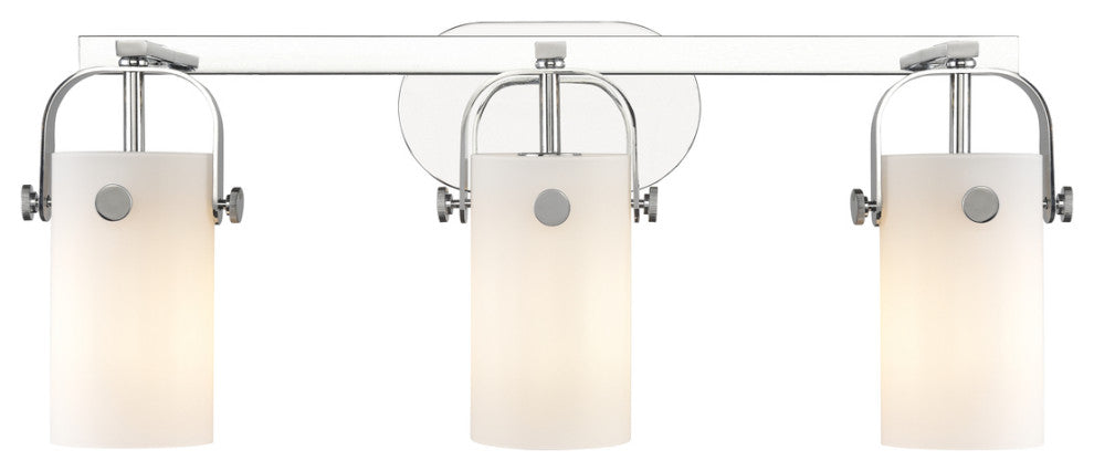 Pilaster 3 24.25" Bath Vanity-Light Polished Chrome