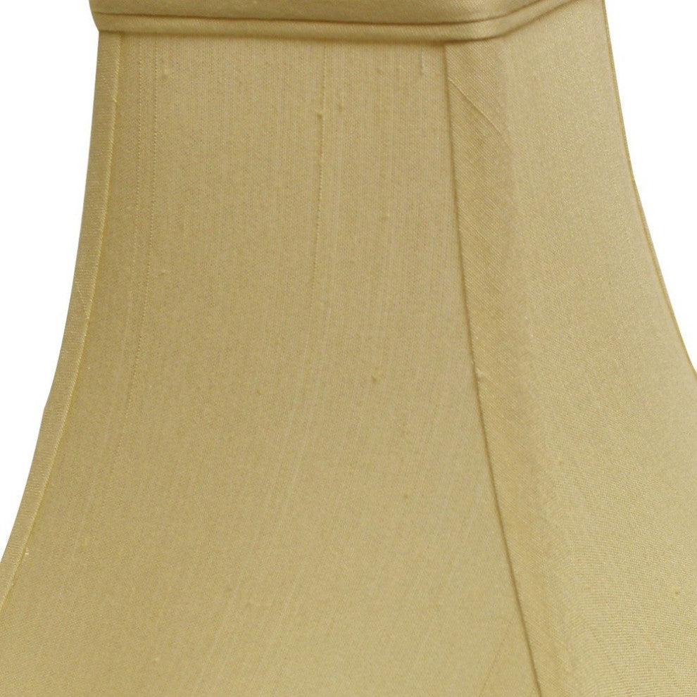 14" Antique White Premium Square Monay Shantung Lampshade