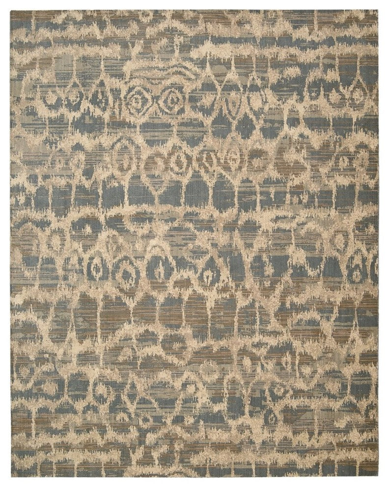 Nourison Silken Allure Teal Area Rug, 12''x15''