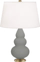 Robert Abbey RA-MST30 1-Light Accent Lamp, Small Triple Gourd
