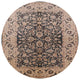 Ahgly Company Indoor Round Mid-Century Modern Area Rugs, 5' Round