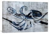 "Stencil Street Art Octopus" by 5by5collective, 40x26x1.5"