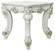 Square End Table, Antique Pearl