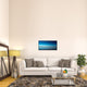 "The Blues" Framed Canvas Giclee by Harmeet Marwaha, 37x19"