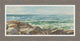 "Impasto Ocean View III" Wall Art, 17"x33"