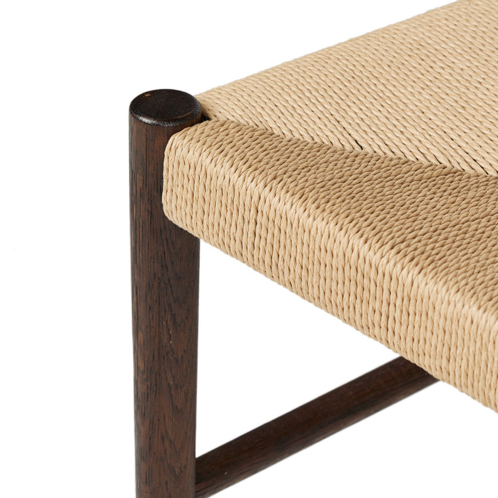 Glenmore Woven Dining Chair Light Carbon, Natural Papercord