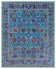 Persian Handmade Wool & Silk Rug 8' 0" X 9' 11" - Q15776
