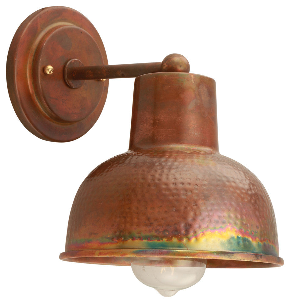 Elina 1-Light Sconce, Burnt Copper, Burnt Copper
