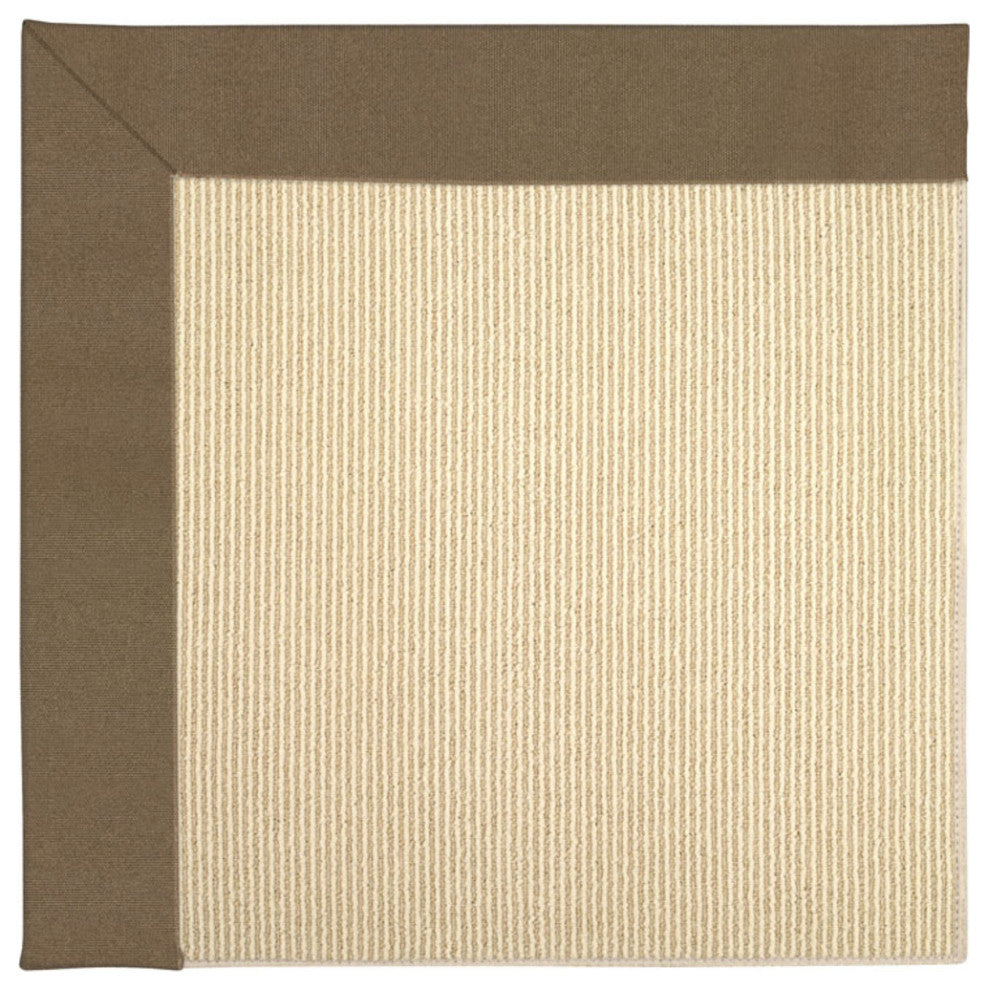Capel Zoe-Beach Sisal Cafe 2009_747 Machine Tufted Rugs - 6' X 6' Rectangle