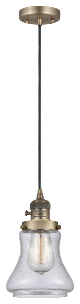 Innovations 201CSW-BB-G194-LED 1 Light Pendant, Switch, Brushed Brass