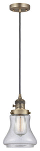 Innovations 201CSW-BB-G194-LED 1 Light Pendant, Switch, Brushed Brass