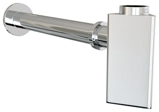 Triangle Bottle Trap Drain, Chrome