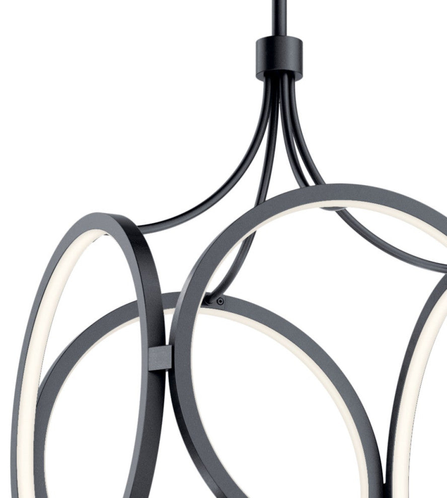 elan Ciri 1-LT LED Small Pendant 83346MBK - Matte Black