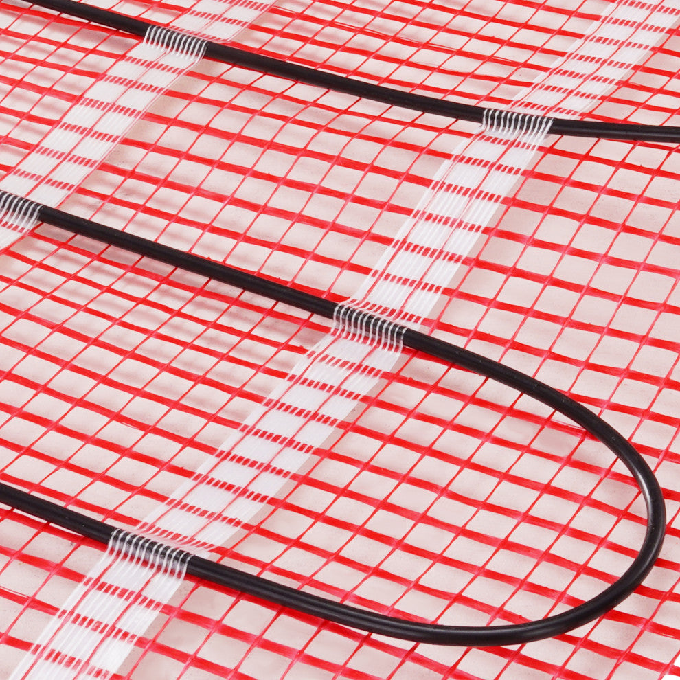 VEVOR Floor Heating Mat Copper Core Electric Warm Tile, 100 Sq.ft 1200w