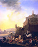Johannes Lingelbach Bathing Gypsies, 20"x25" Gallery Wrapped Canvas Print