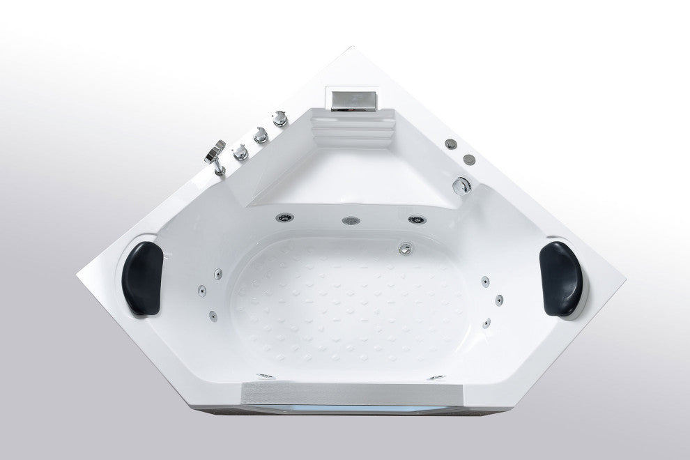 Whirlpool Bathtub 59" X 59" hot tub 10 water jets - Marbella