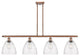 Innovations 516-4I-AC-GBD-94 4 Light Island Light, Antique Copper