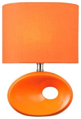 Hennessy Ii Table Lamps in Orange