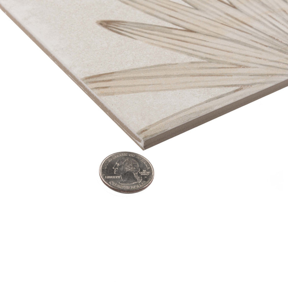 Nusa Botanic Taupe Porcelain Floor and Wall Tile