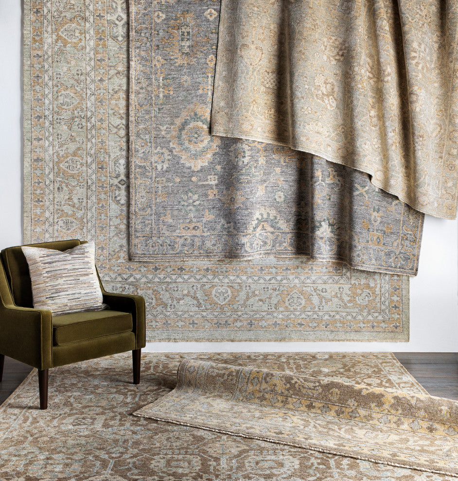 Surya Royal RYL-2303 Traditional Area Rug, 8' x 10' Rectangle