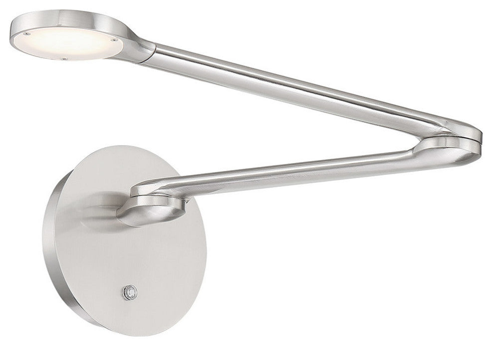 Reflex 24" LED Swing Arm 3000K, Brushed Nickel