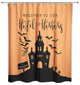 Hotel Of Horrors 71x74 Shower Curtain