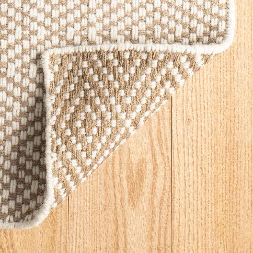 Dash & Albert Cocchi Handwoven Wool Rug, Natural, 2' x 3'