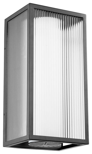 Quorum 9717-11-69 LED Wall Mount, Black Finish