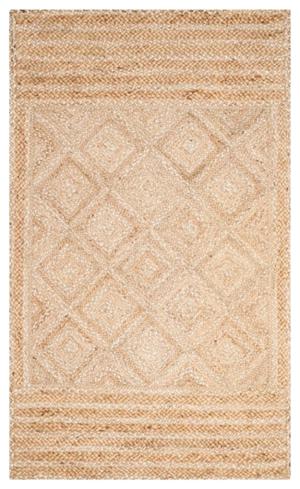 Safavieh Natural Fiber 8' X 10' Hand Woven Jute Rug in Natural
